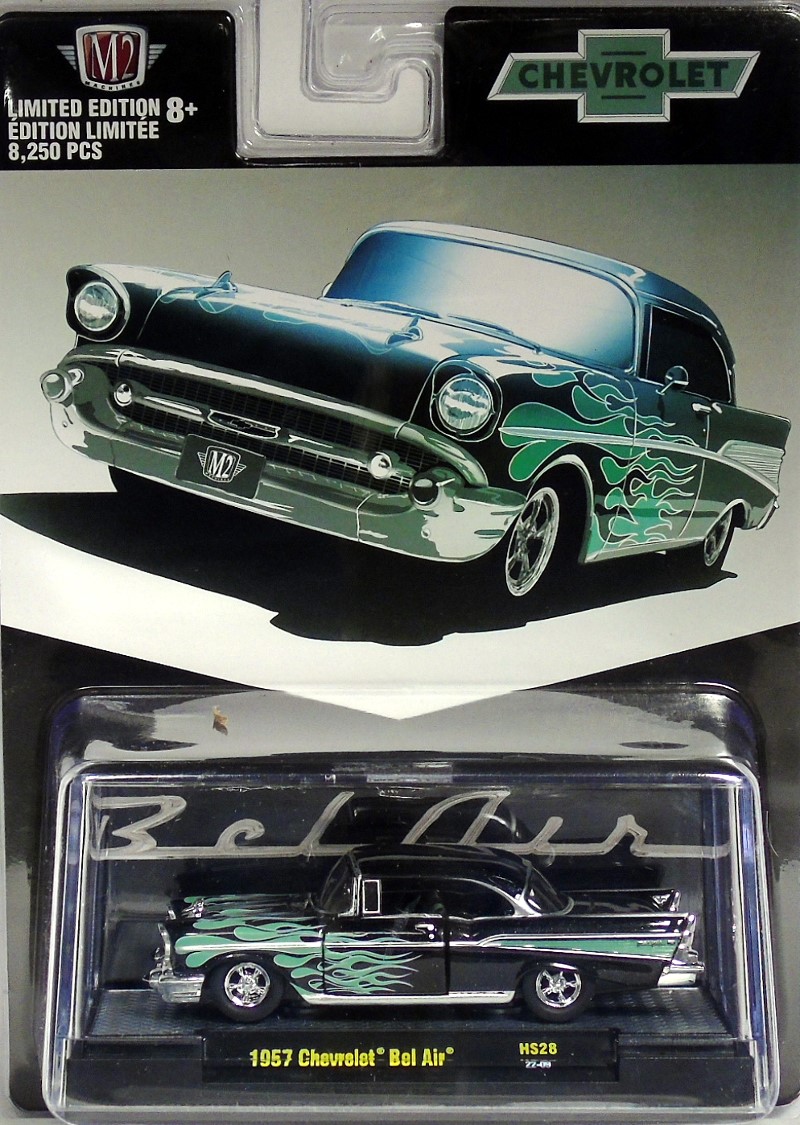M2 Machines Hobby Dealer Exclusive Release HS28 1957 Chevrolet Bel Air